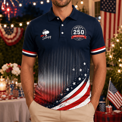 Premium SNPY 250 Years Of Freedom Polo Shirt NY | FZ96