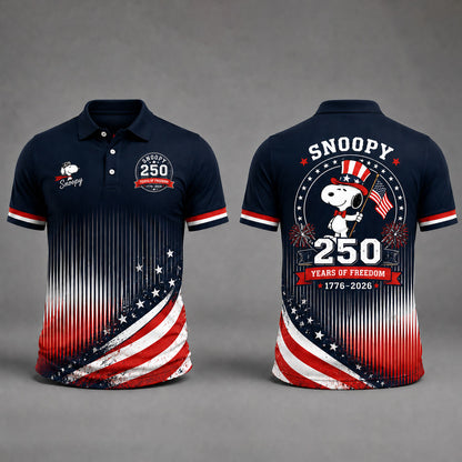 Premium SNPY 250 Years Of Freedom Polo Shirt NY | FZ96