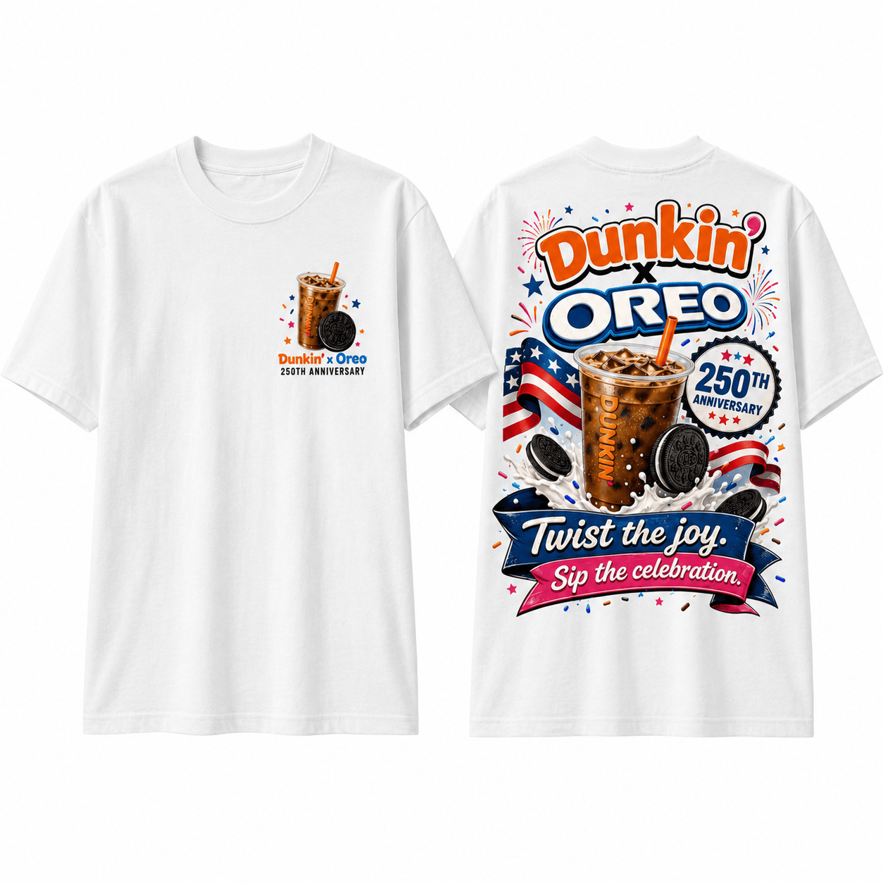 Premium DKDN x OREO 250th Anniversary 3D Shirt NTH1 | UY54