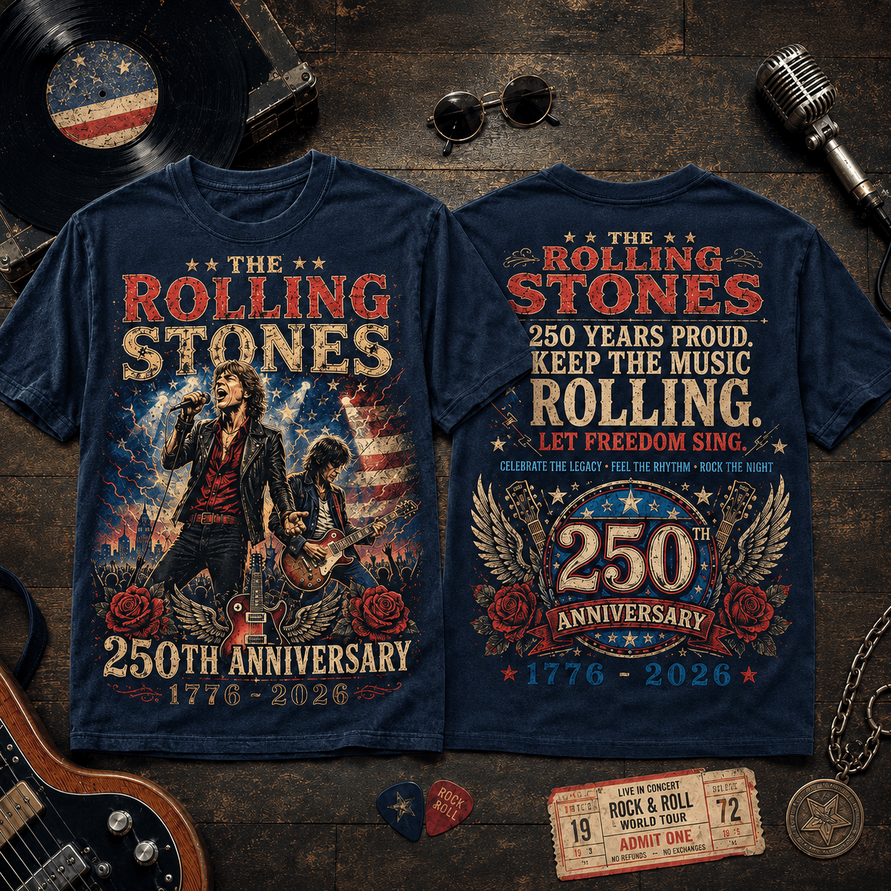 Premium RLST 250th Anniversary 3D Shirt NTH1 | HO88