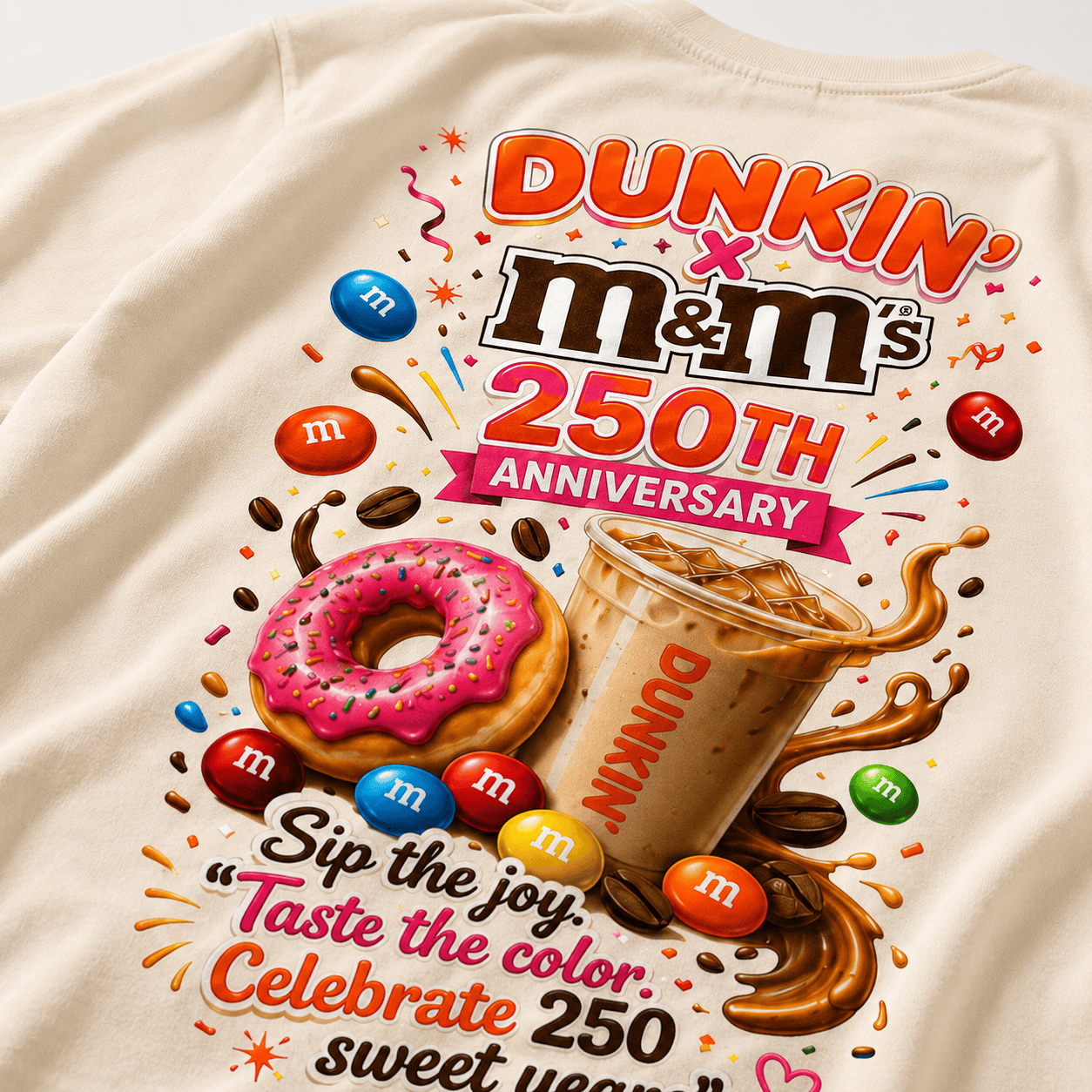 Premium DKDN x M&M’s 250th Anniversary 3D Shirt NTH1 | DD49