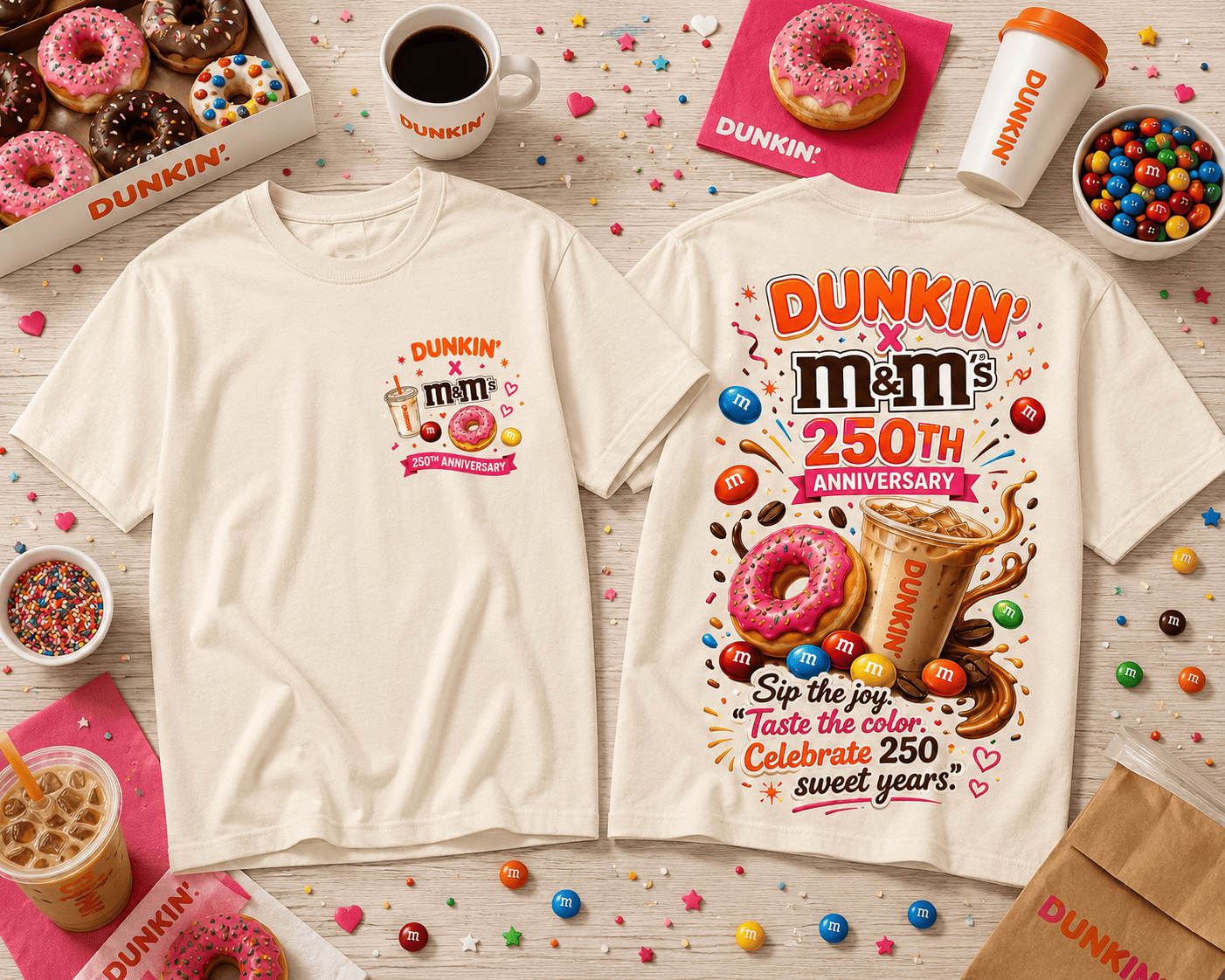 Premium DKDN x M&M’s 250th Anniversary 3D Shirt NTH1 | DD49