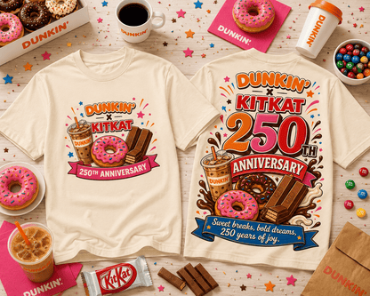 Premium DKDN x KitKat 250th Anniversary 3D Shirt NTH1 | ZZ23