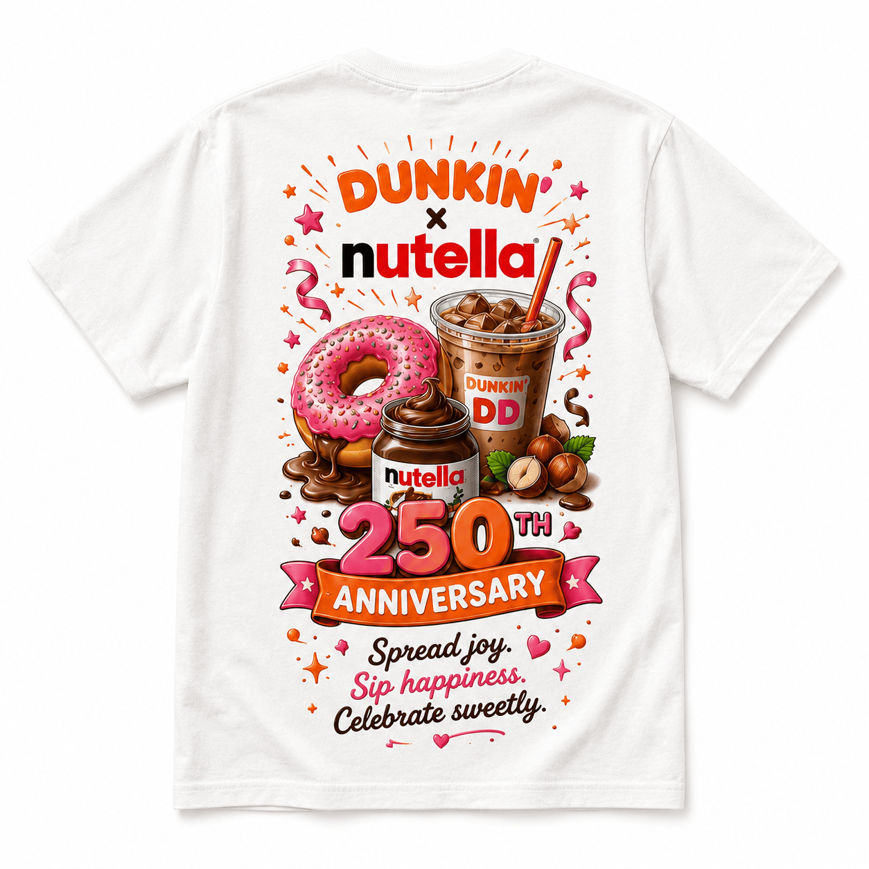 Premium DKDN x Nutella 250th Anniversary 3D Shirt NTH1 | TG66