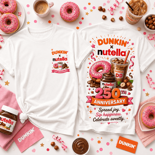 Premium DKDN x Nutella 250th Anniversary 3D Shirt NTH1 | TG66