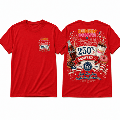 Premium DKDN x Coca Cola 250th Anniversary 3D Shirt NTH1 | EC81
