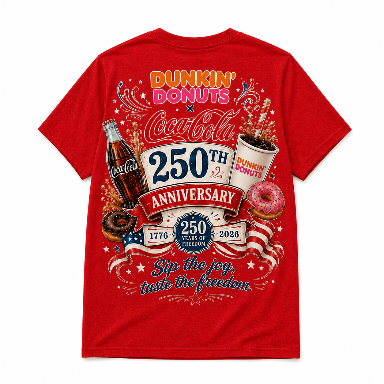 Premium DKDN x Coca Cola 250th Anniversary 3D Shirt NTH1 | EC81