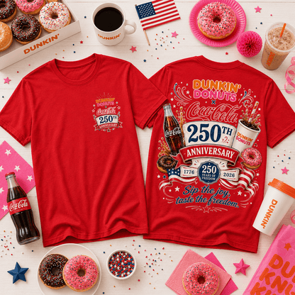 Premium DKDN x Coca Cola 250th Anniversary 3D Shirt NTH1 | EC81