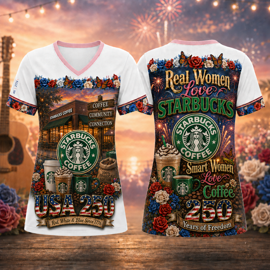 STBK Premium Celebrate 250 Year of American V Neck Shirt BK | MG57