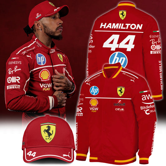 Limited Edition Bomber Jacket Lewis Hamilton. | HT26