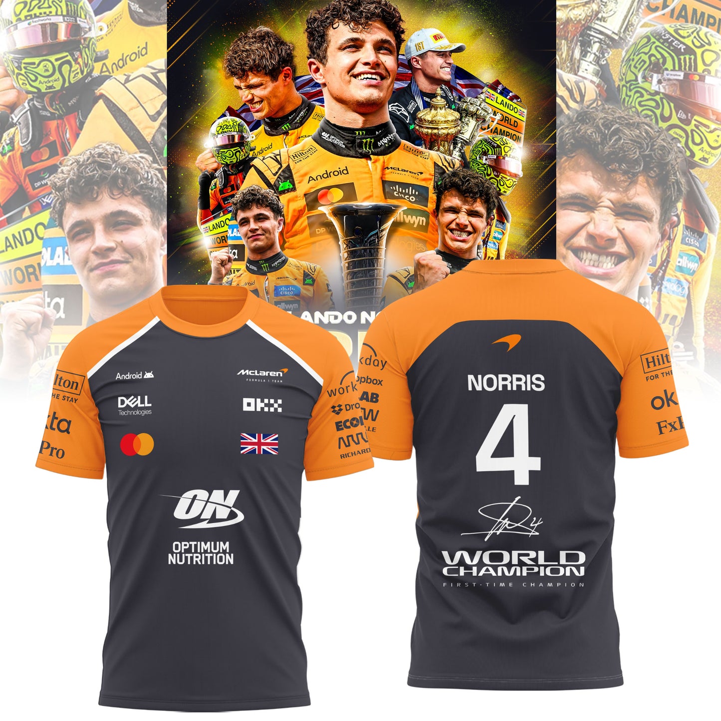 McLaren Lando Norris 2025 Limited Edition Shirt