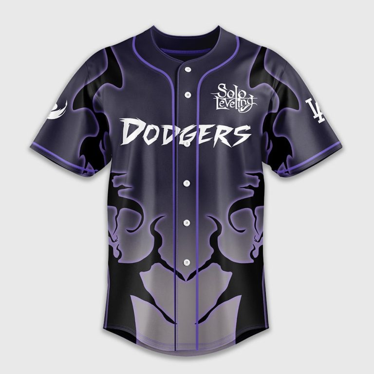 Dodgers x Solo Leveling Baseball Jersey