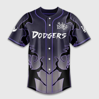 Dodgers x Solo Leveling Baseball Jersey
