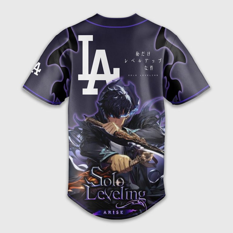 Dodgers x Solo Leveling Baseball Jersey