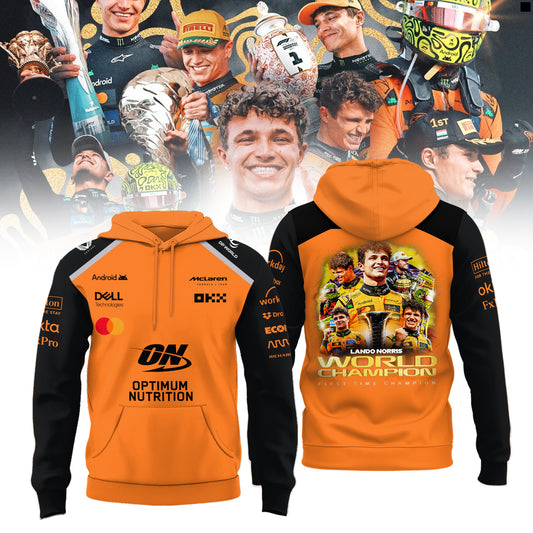 McLaren Lando Norris 2025 F1 World Champions Limited Edition Hoodie