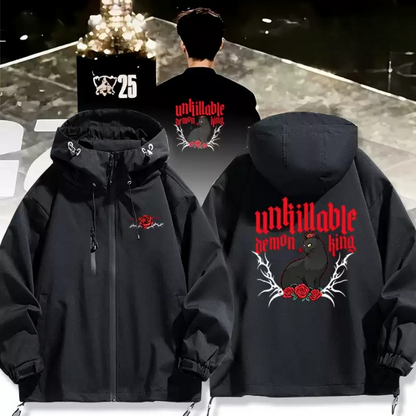 T1 Faker Unkillable Demon King Jacket - Limited Edition Windbreaker Jacket Unisex, Esport Fan Outerwear