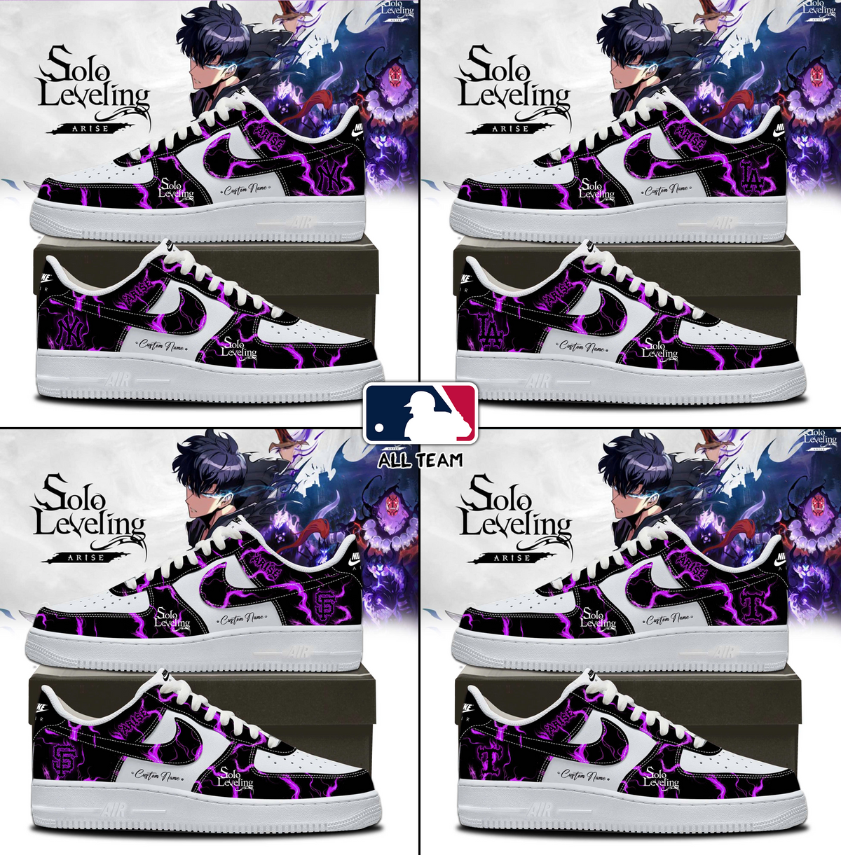 MLB ALL TEAMS x Solo Leveling Monarch Edition Athletic Shoes