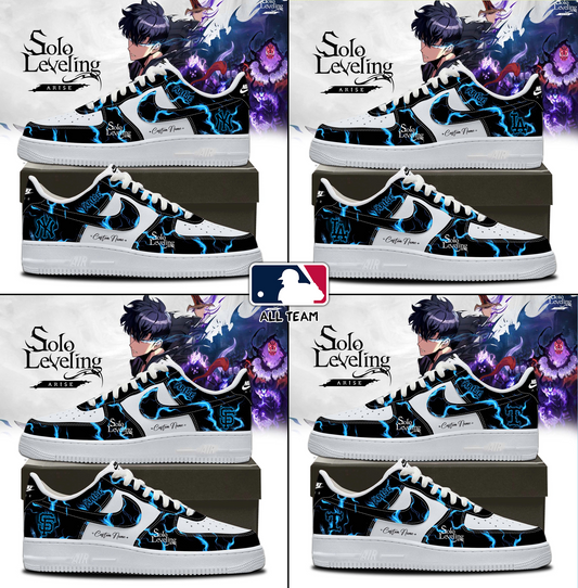 MLB ALL TEAMS x Solo Leveling Limited High Top Sneakers