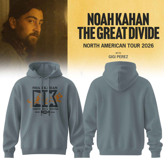 Noah Kahan - The Great Divide Tour Merch Limited Hoodie | NK51