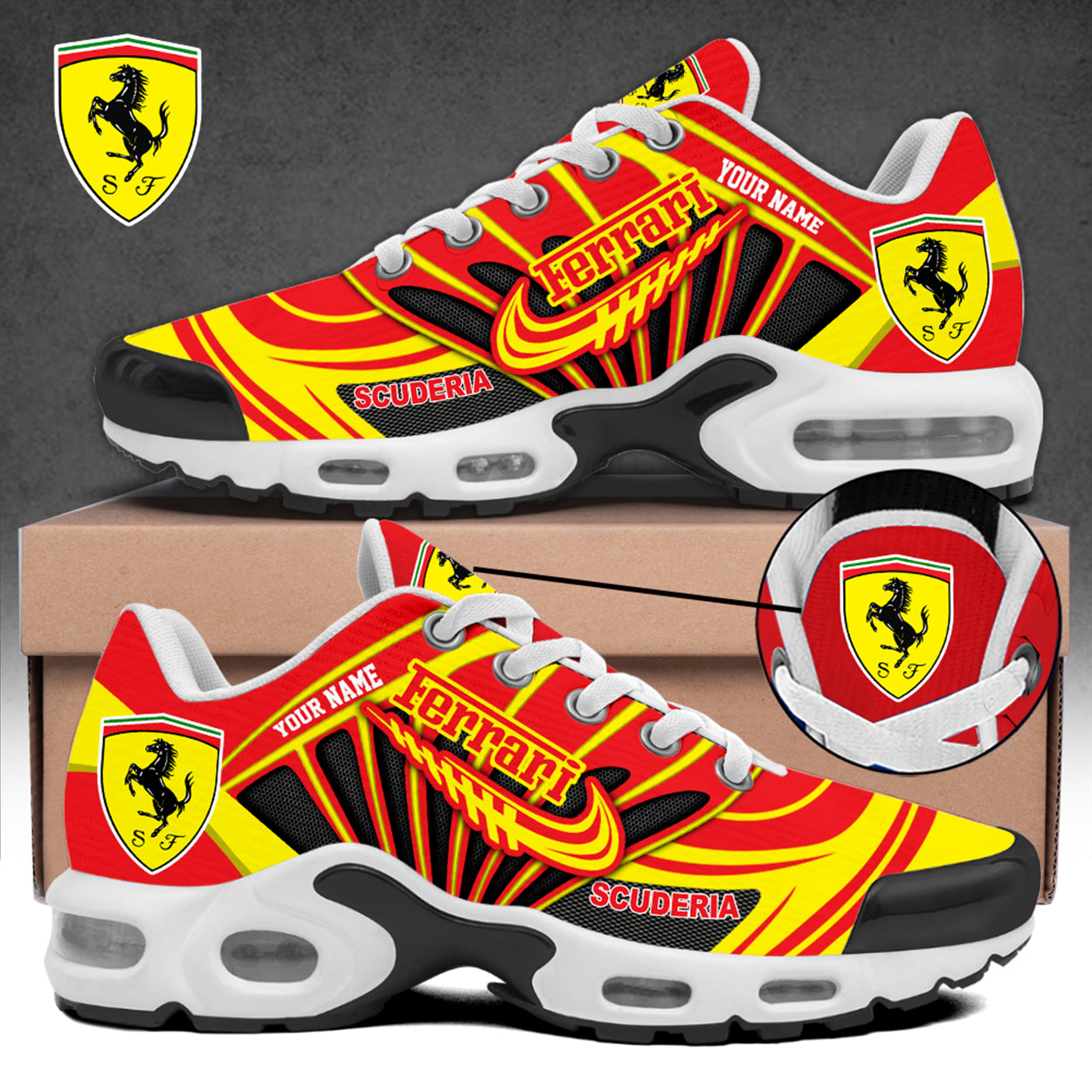 .Scuderia Ferrari New Shoes 2025 LIMITED EDITION. | TA32