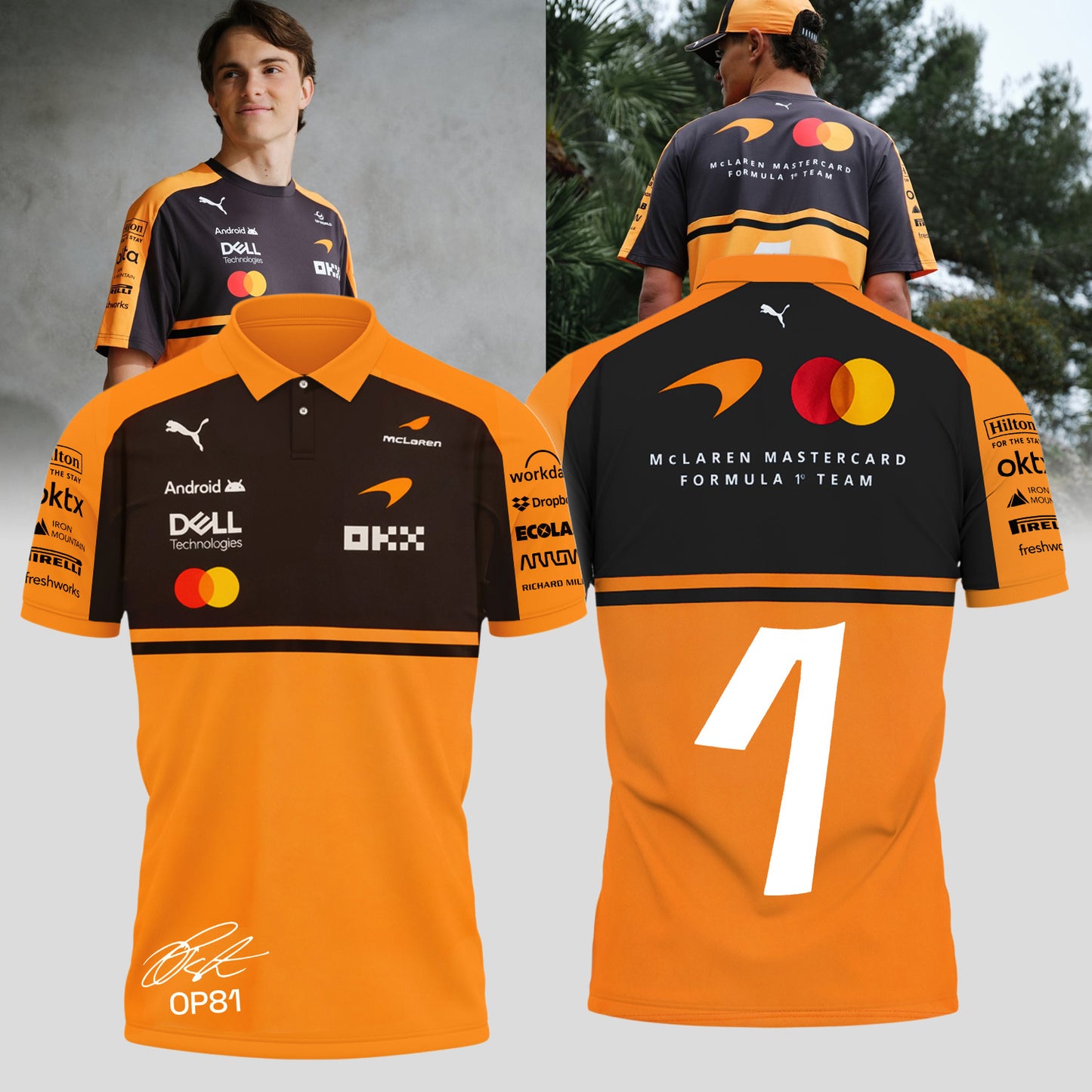 McLaren Formula One Team x Oscar Piastri 2026 Limited Edition Shirt