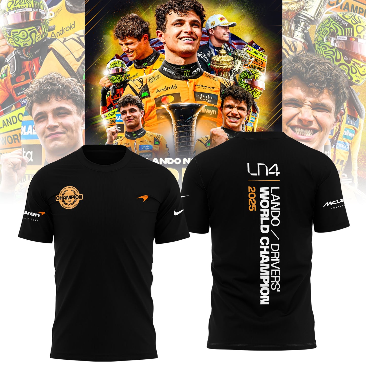 McLaren Lando Norris 2025 Limited Edition Shirt