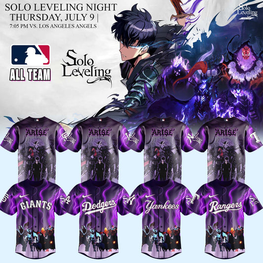MLB ALL TEAMS x Solo Leveling Limited Jersey 222