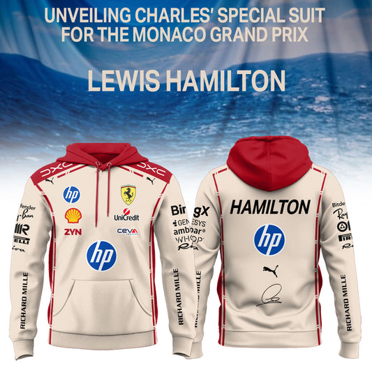 ___,,Limited Edition Hoodie for the Monaco Grand Prix - Lewis Hamilton Signature | LR43