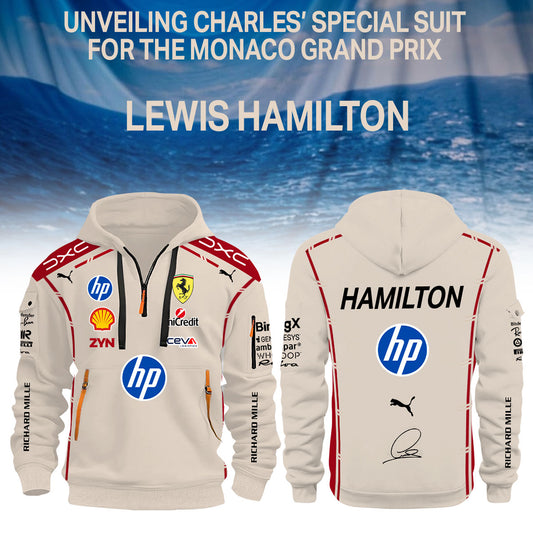 ___,,Limited Edition Hoodie Jacket for the Monaco Grand Prix - Lewis Hamilton Signature | ZI69