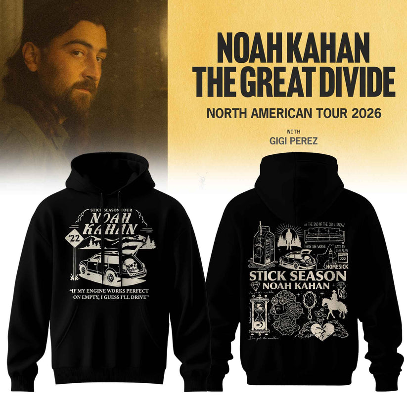 Noah Kahan - The Great Divide Tour Merch Limited Hoodie | OC73