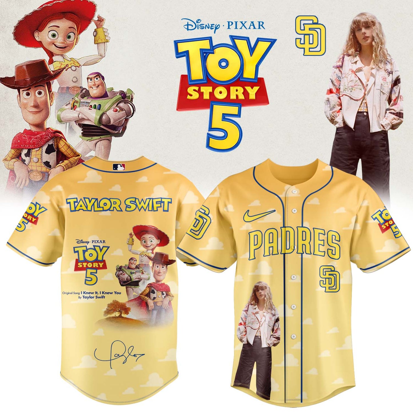 MLB x Taylor Swift x Toy Story 5 Limited Edition - Jersey | LQ98