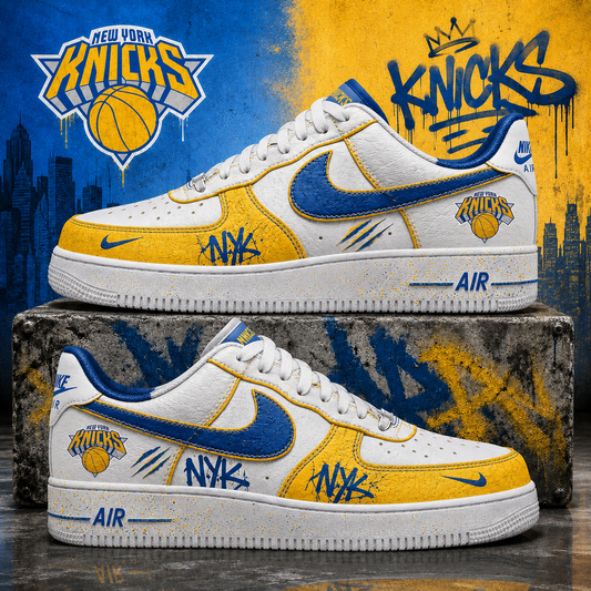 New York Knicks Shoes Aj1 Low Play offs 2026 Limited Edition + Selling Out Fast v5 | JG33