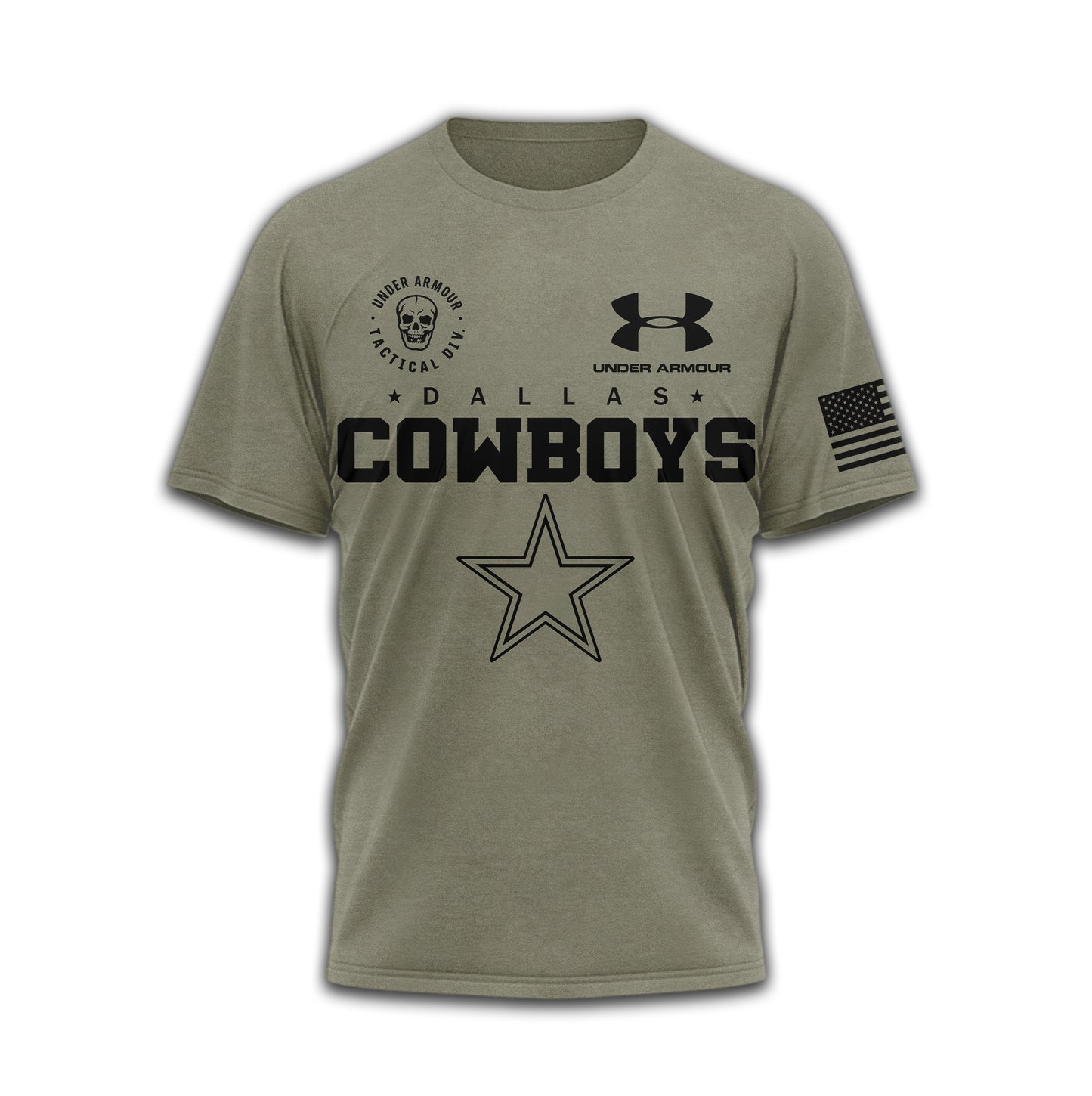Dallas Cowboys | Premium NFL Tactical Under Armour 3D Shirt | KS44