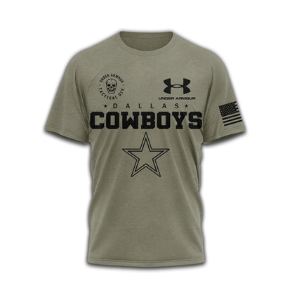 Dallas Cowboys | Premium NFL Tactical Under Armour 3D Shirt | KS44