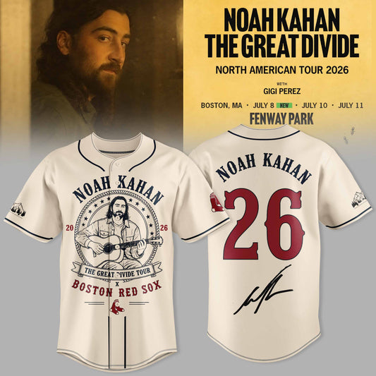 _ Noah Kahan - The Great Divide Tour 2026 Limited Jersey | MI96