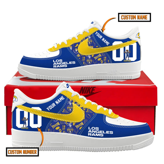 Los Angeles Rams | AF1 Shoes | FV15