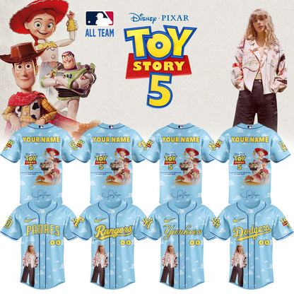 MLB x Taylor Swift x Toy Story 5 Limited Edition - Jersey (Custom Name, CustomNumber) | JK89