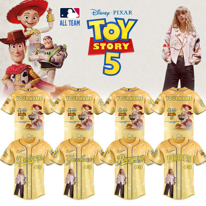 MLB x Taylor Swift x Toy Story 5 Limited Edition - Jersey (Custom Name, CustomNumber) | EB71