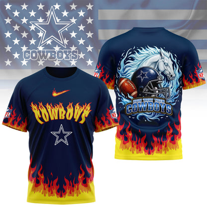 Dallas Cowboys | Premium NFL Firewave 3D Shirt | UN73