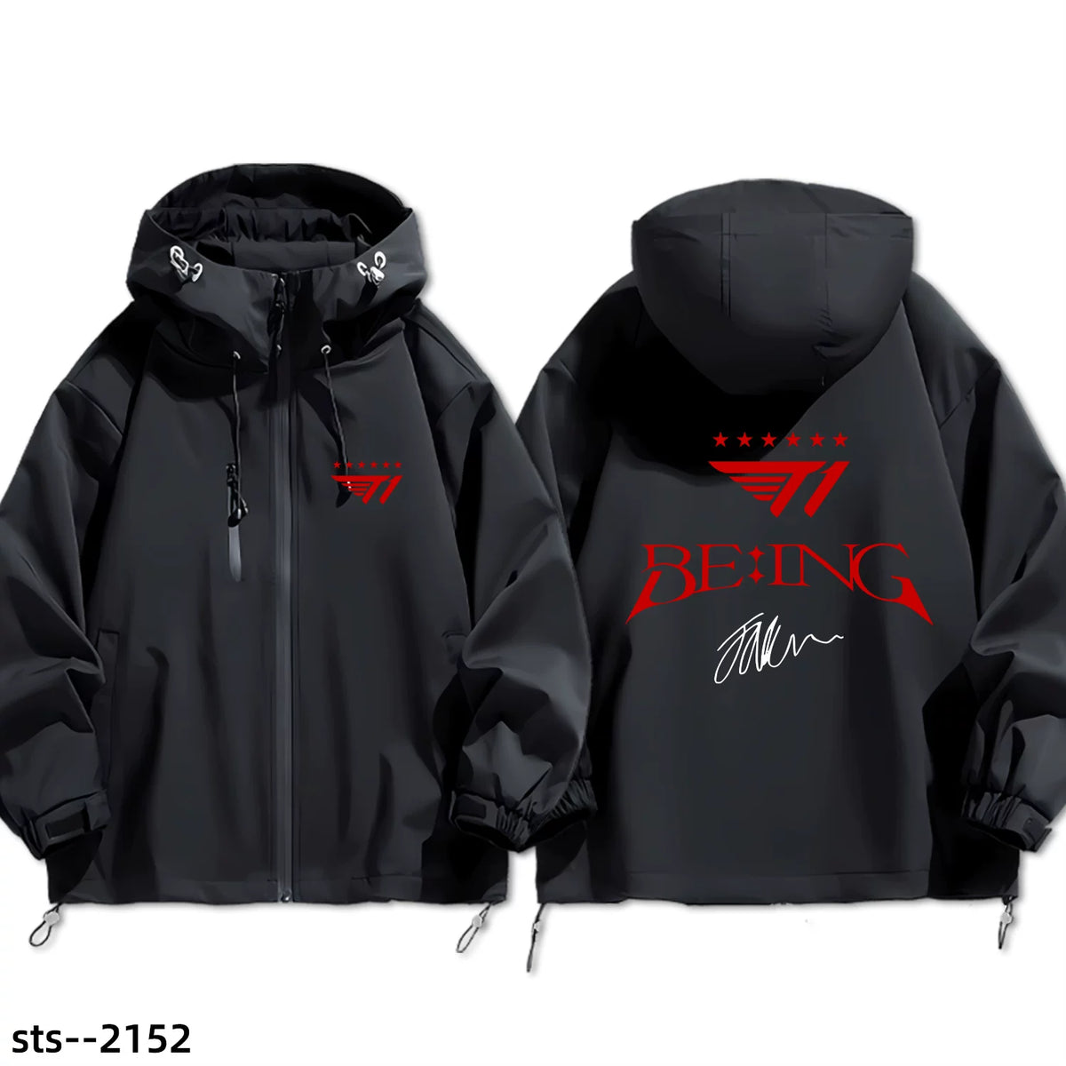 T1 LCK Esports Windbreaker Jacket - Faker Unisex Outerwear