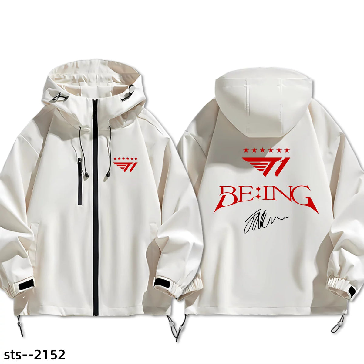 T1 LCK Esports Windbreaker Jacket - Faker Unisex Outerwear
