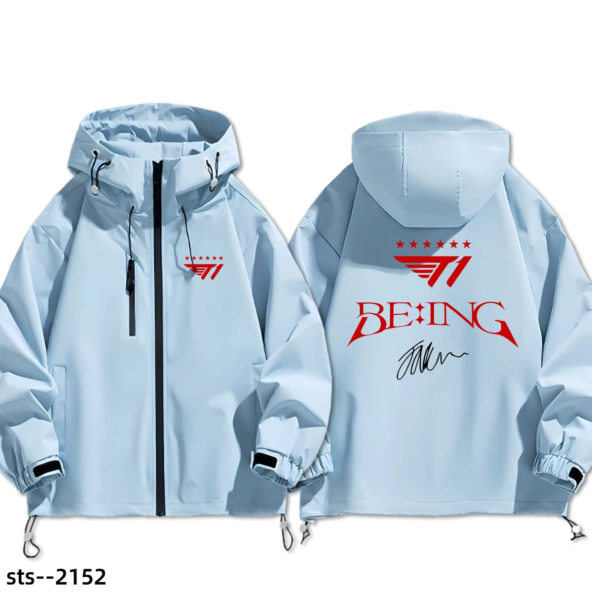 T1 LCK Esports Windbreaker Jacket - Faker Unisex Outerwear