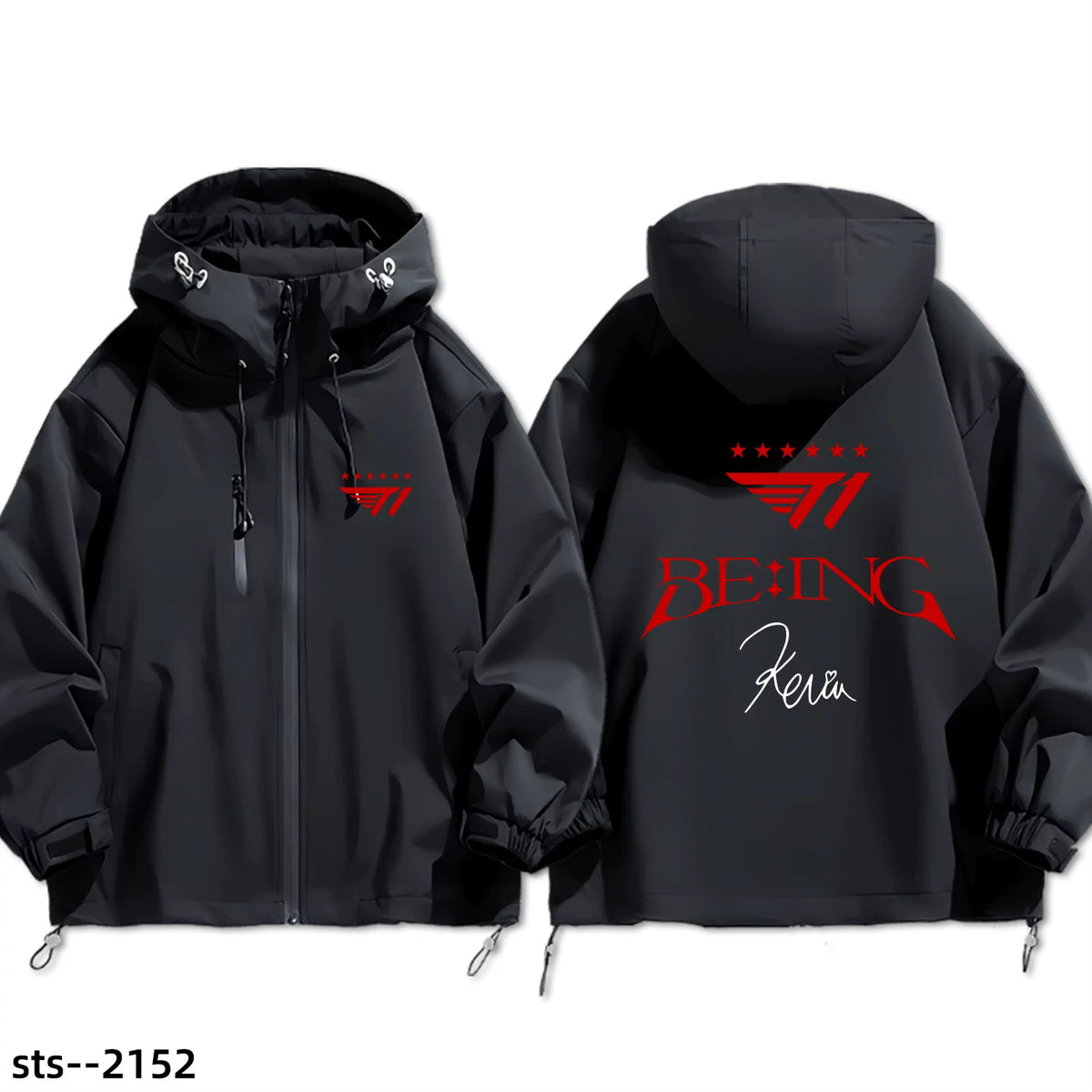 T1 LCK Esports Windbreaker Jacket - Faker Unisex Outerwear