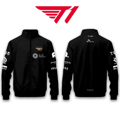 2025 World Championship T1 Team Jackets Jersey SKT Faker LCK Esports Club Training Uniform Men Women Autumn/winter Sports Jacket | AD82