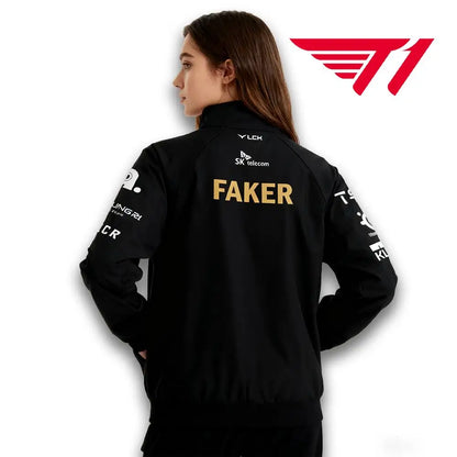 2025 World Championship T1 Team Jackets Jersey SKT Faker LCK Esports Club Training Uniform Men Women Autumn/winter Sports Jacket | AD82