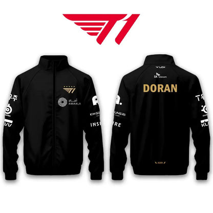 2025 World Championship T1 Team Jackets Jersey SKT Faker LCK Esports Club Training Uniform Men Women Autumn/winter Sports Jacket | AD82