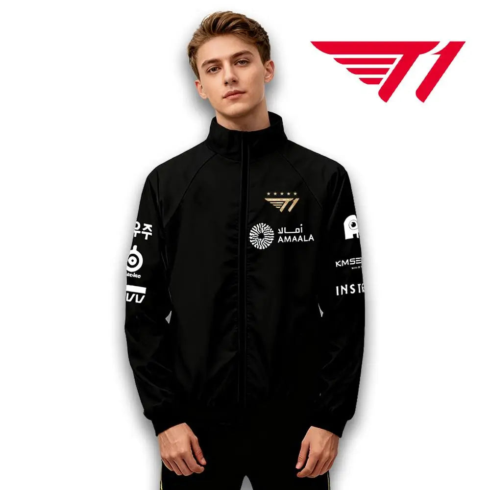 2025 World Championship T1 Team Jackets Jersey SKT Faker LCK Esports Club Training Uniform Men Women Autumn/winter Sports Jacket | AD82