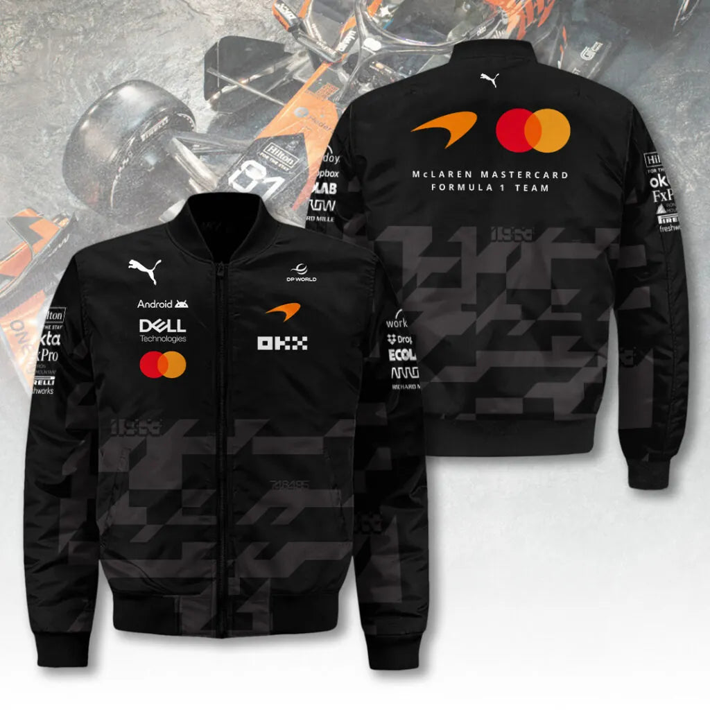 Limited Edition McLaren 2026 Team 1000th Bomber Jacket