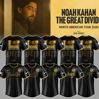 .Baseball x Noah Kahan Tour 2026 Jersey Limited Edition | YC61