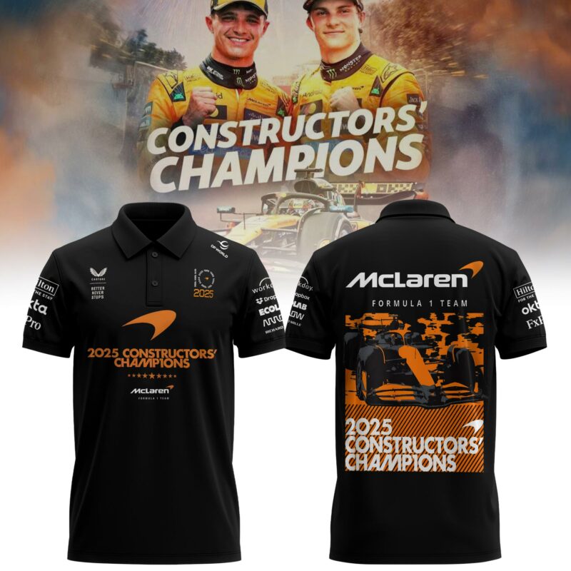 McLaren Lando Norris 2025 F1 World Champions Limited Edition Polo